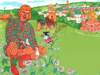 Берет работник опять одну денежку