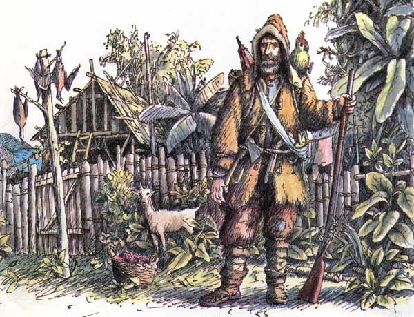 Конечно, Робинзон Крузо