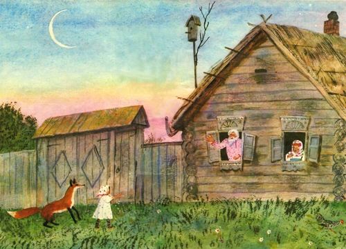 Я принесла вашу внучку Снегурушку