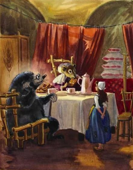 Гости у полевой мыши