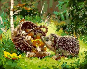 Ёжик Вася спешит на помощь