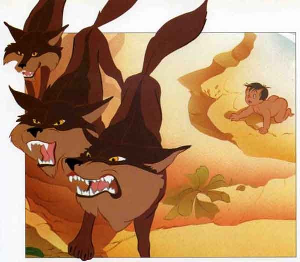 Три разъяренных волка