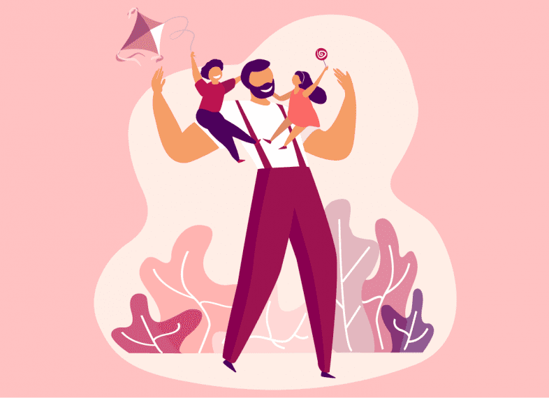 Стих Очень папочку люблю! Татьяны Гусаровой из коллекции детских писателей